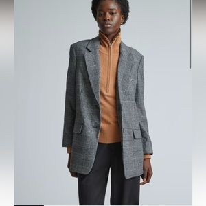 The Italian Wool Oversized Blazer